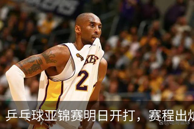 乒乓球亚锦赛明日开打，赛程出炉，今日举行抽签，林诗栋蒯曼领衔阻击日本全主力